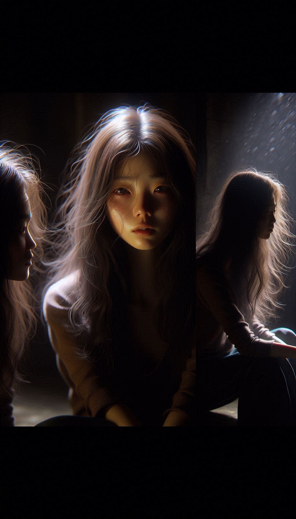 Korean Women Visually Narrating Her Emotional Journey Image 1